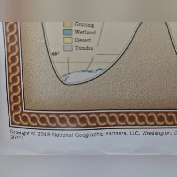 National Geographic World Wall Map - Executive (Poster Size: 36 x 24 in) - Picture 12 of 12